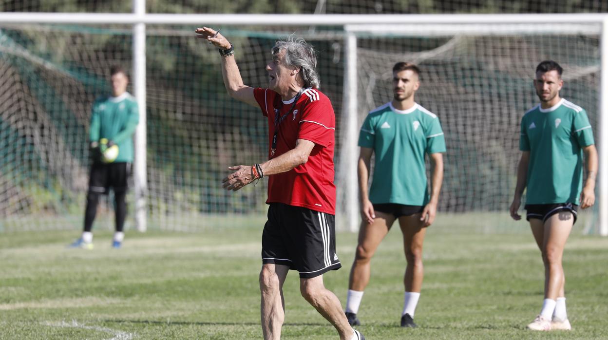 Martín, en un entrenamiento