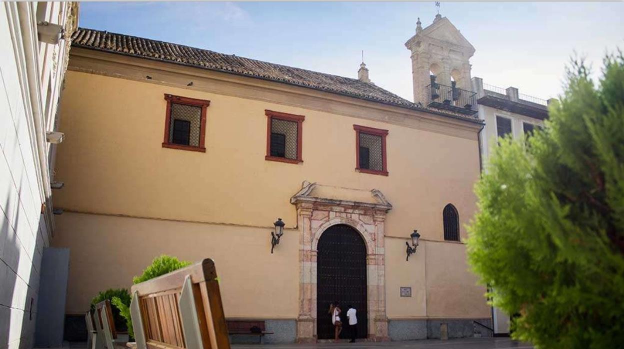 Fachada de la ermita de la Rosa, en Montilla