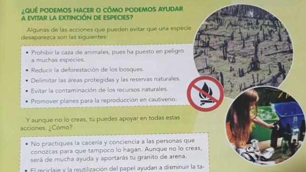 Los cazadores denuncian un libro de Educación Primaria que adoctrina contra la caza