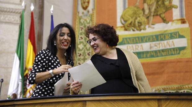 María Jesús Montero, primera ministra reprobada por el Parlamento de Andalucía
