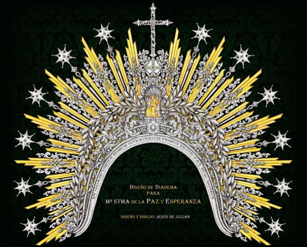 La hermandad de la Paz de Córdoba aumenta su ajuar con una nueva Diadema donada