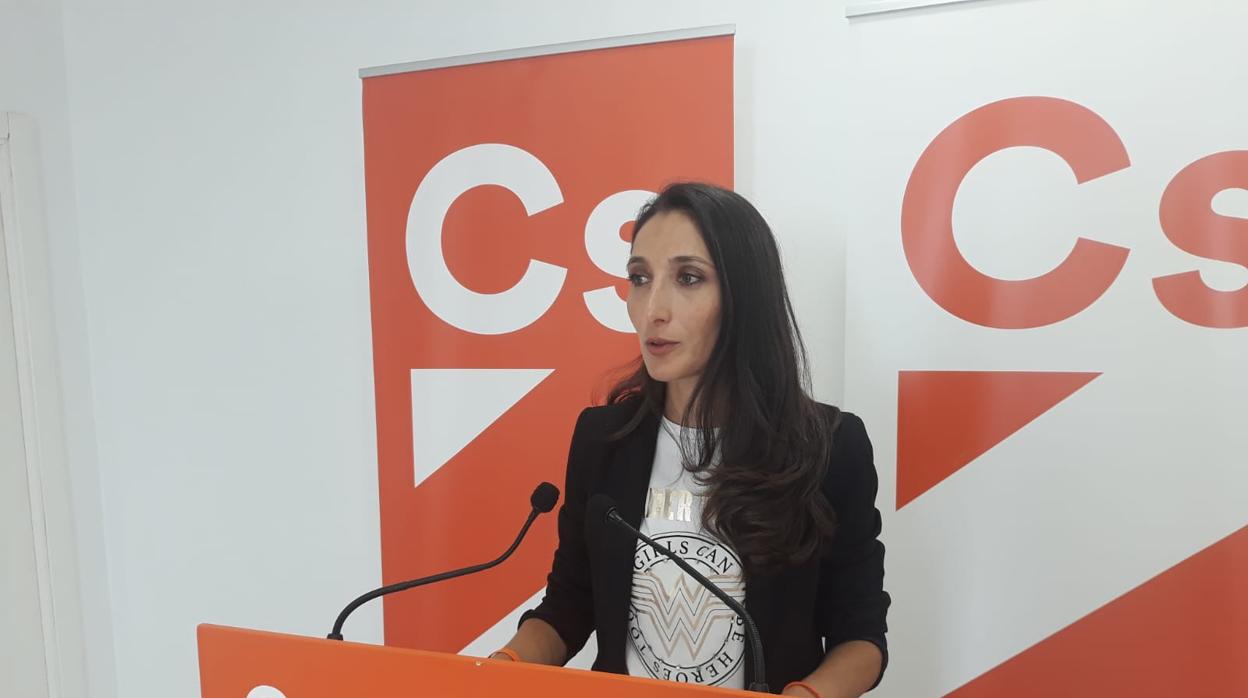 Mónica Moreno, parlamentaria de Ciudadanos por Jaén