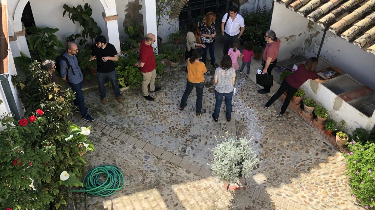 Visitas de los miembros de la World Monuments Fund a los Patios de la Axerquía