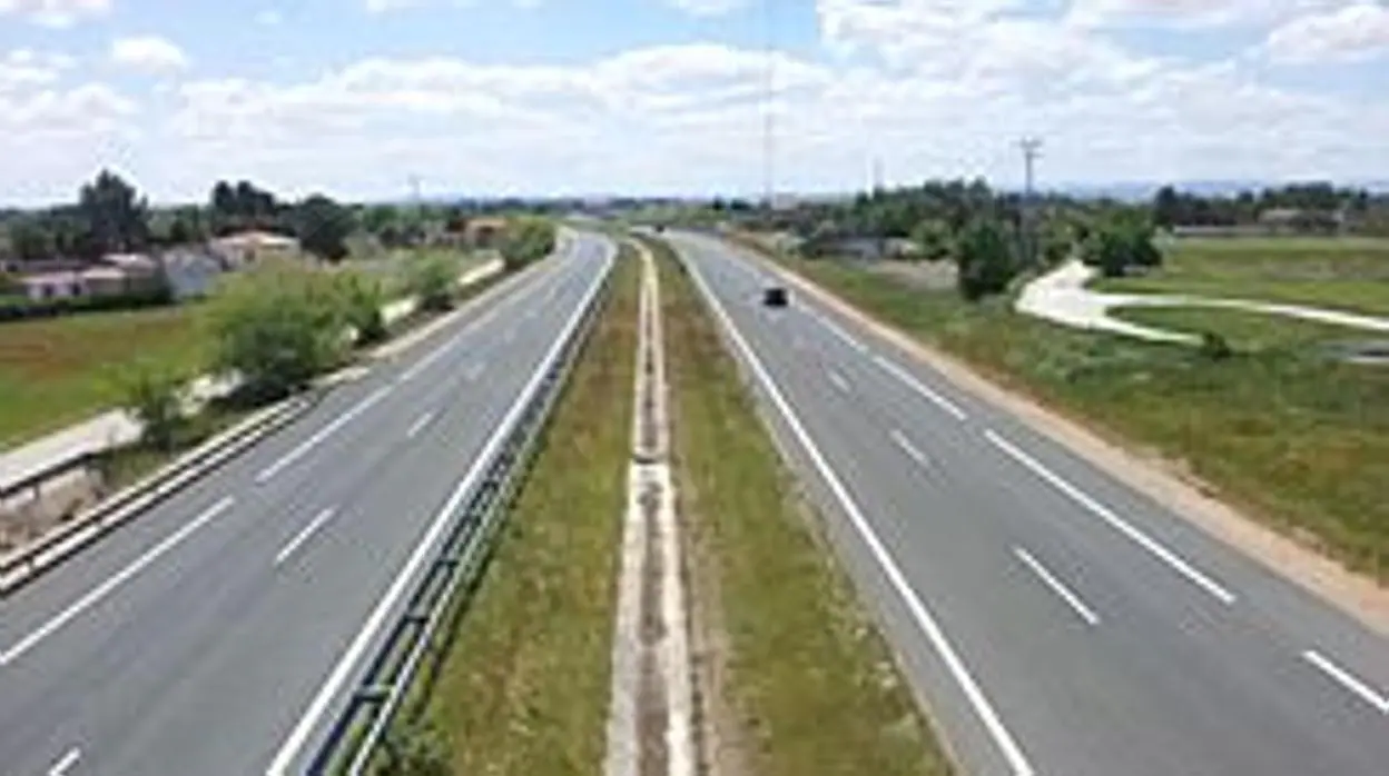 Tramo de la autovía Linares-Albacete