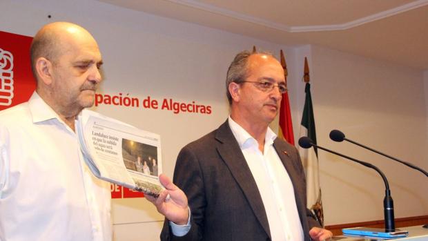 El PSOE denuncia propaganda del PP en estampitas de Jesús del Gran Poder en Algeciras