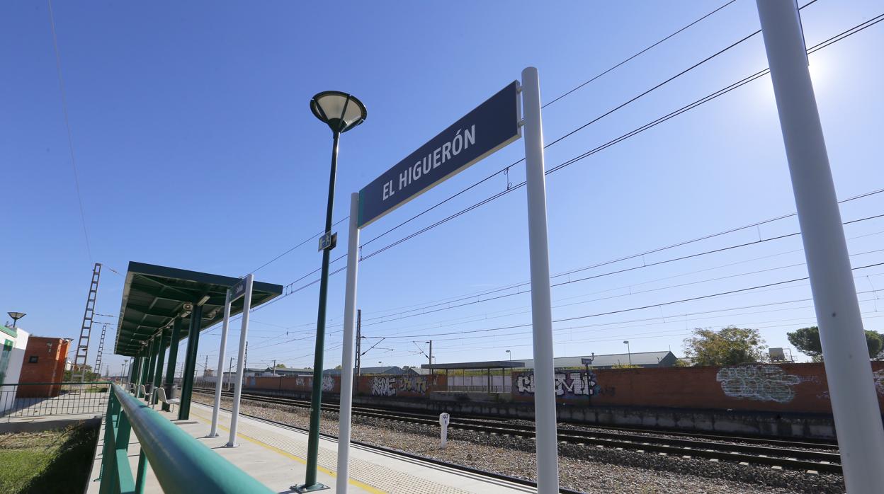 Estación de El Higuerón, barriada periférica de Córdoba