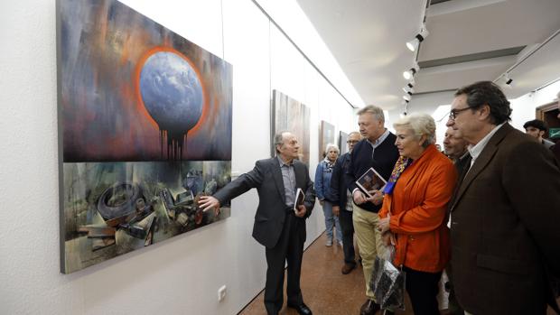 Antonio Bujalance, la pintura que refleja en Córdoba las heridas de la naturaleza