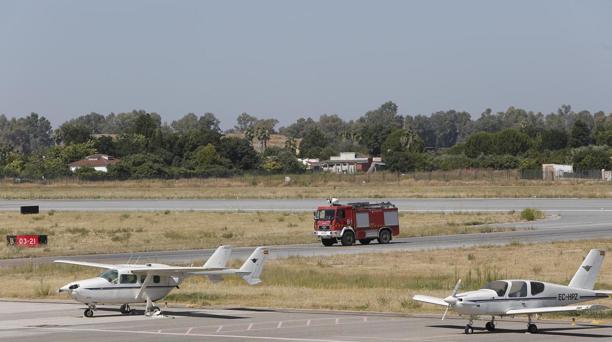 Pistas del aeropuerto de Córdoba