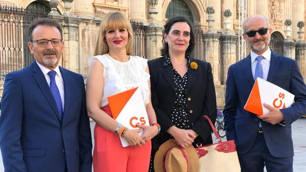 Los concejales de Ciudadanos del Ayuntamiento de Jaén piden que Fran Hervías siga en la ejecutiva