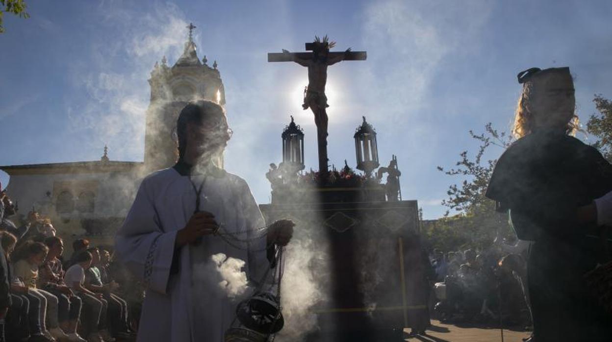 La hermandad de la Conversión el pasado Sábado de Pasión