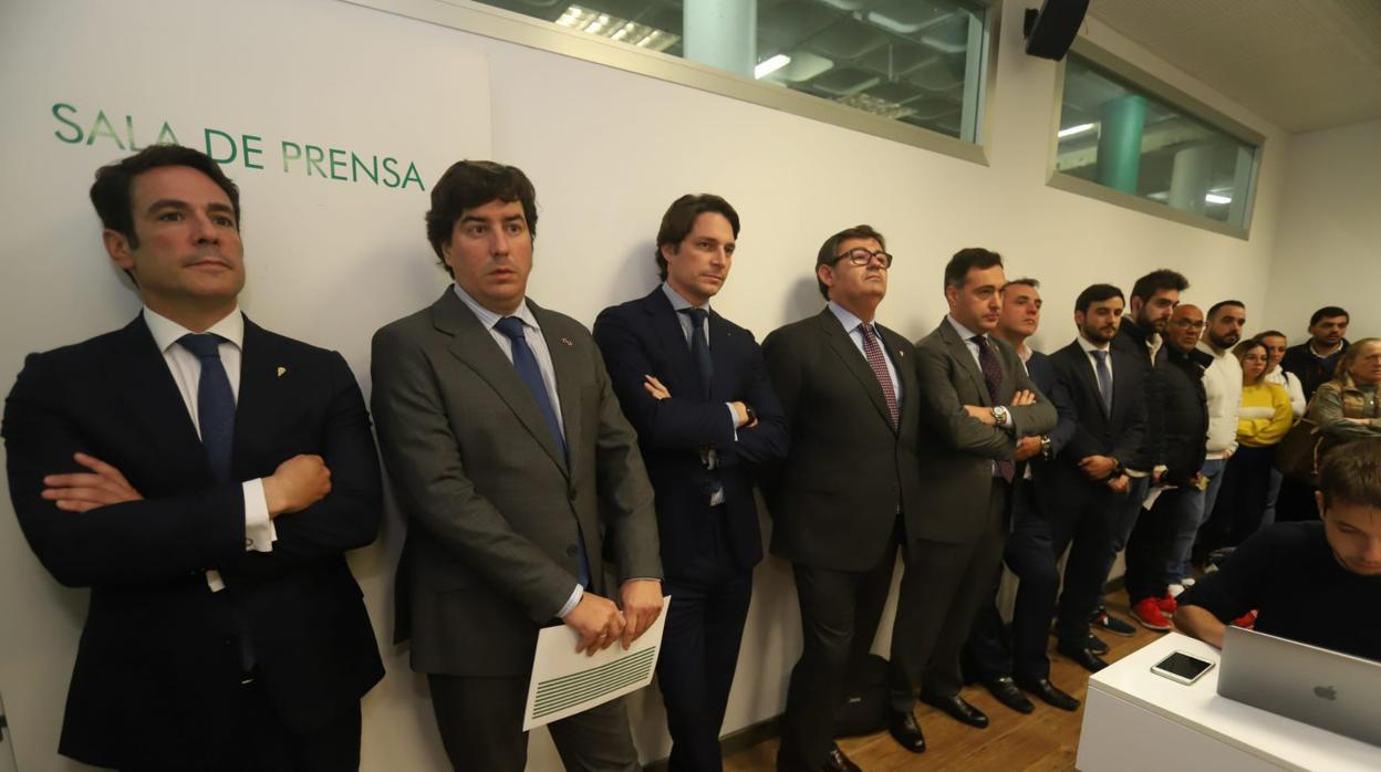 Los consejeros del Córdoba CF