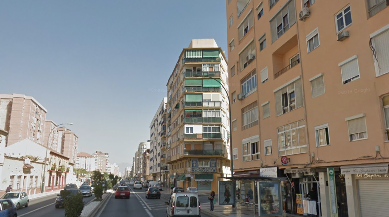 Avenida Velázquez, la calle más céntrica del distrito de Carretera de Cádiz en Málaga