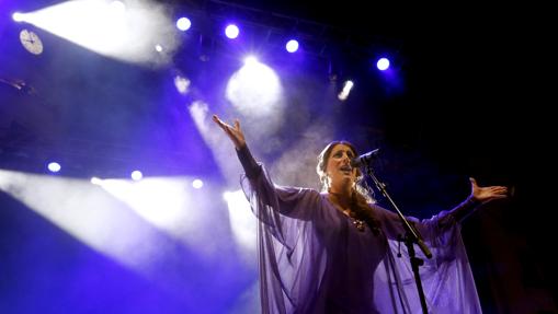 Argentina, durante una actuación en la Noche Blanca del Flamenco de Córdoba