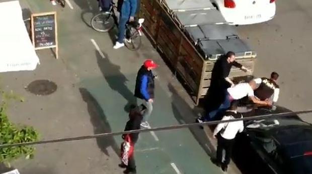 Dos detenidos por su supuesta implicación en una pelea este domingo en un bar de La Macarena