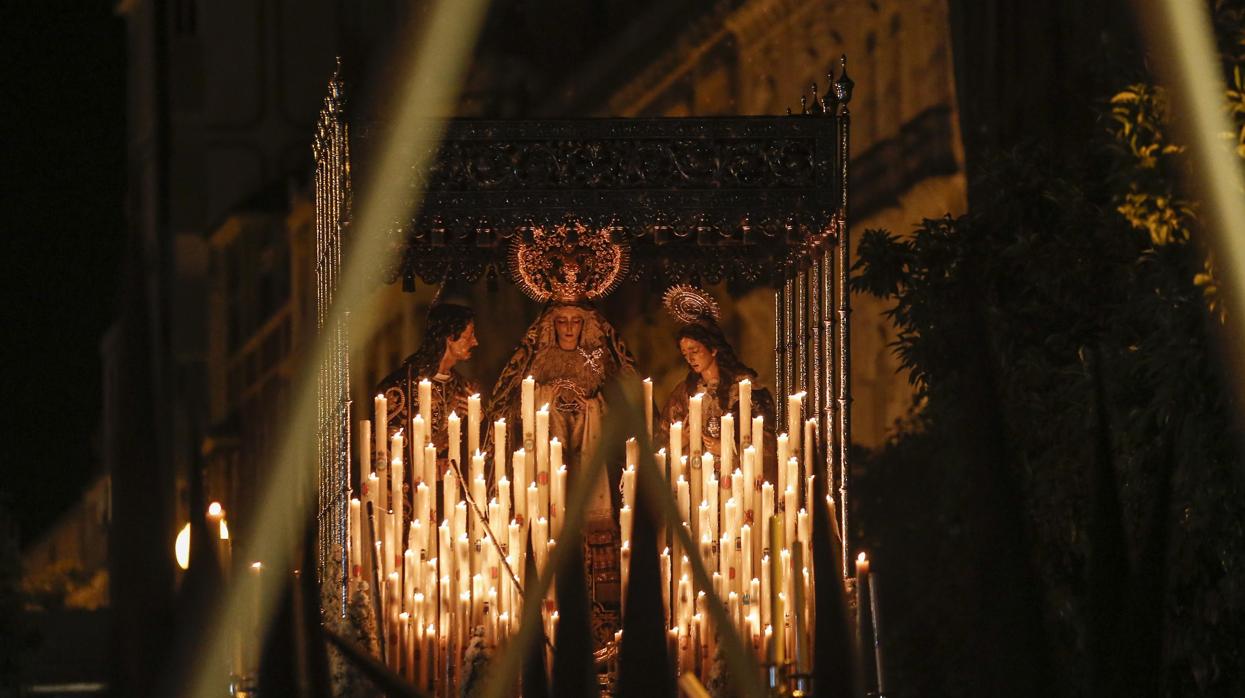 Procesión de la Virgen del Desconsuelo en su Soledad