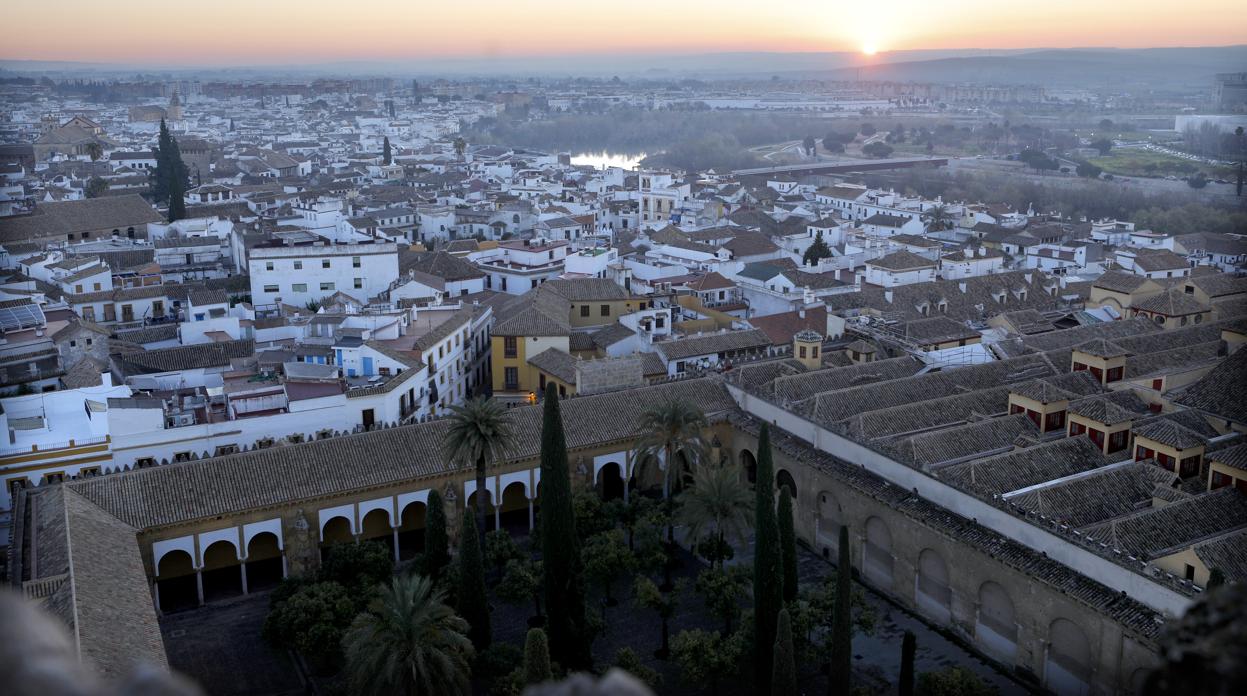 Vista del Casco Histórico desde la torre de la Mezquita-Catedral