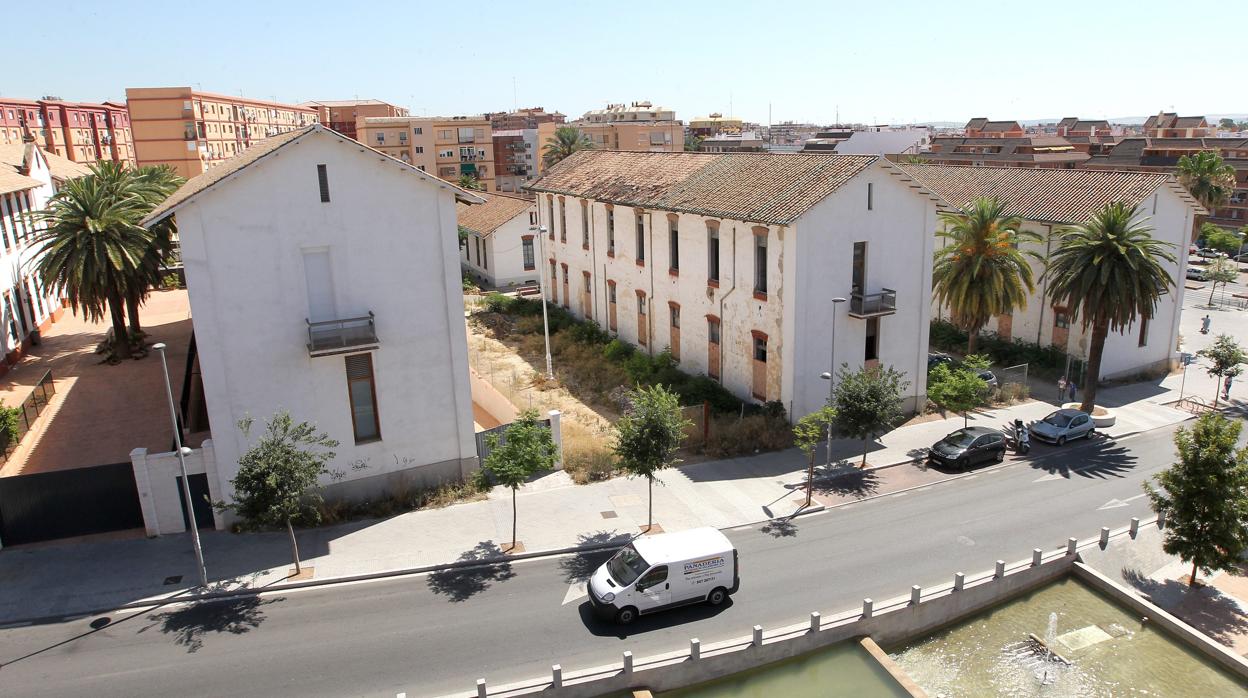 Antiguos pabellones del Hospital Militar