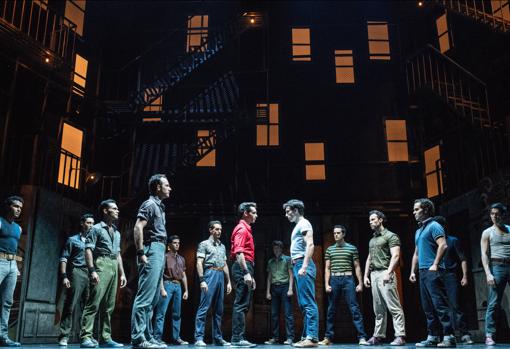 Una de las escenas de «West Side Story»