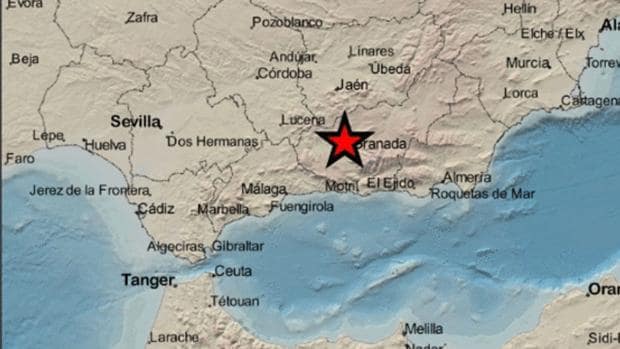 Un terremoto de magnitud 3,6 sacude Granada