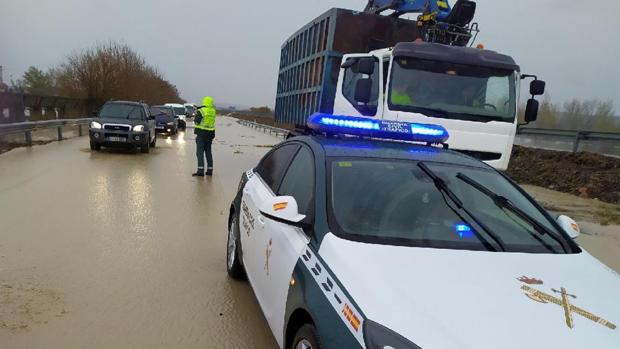 El tercer día de temporal genera 80 incidencias en Jaén