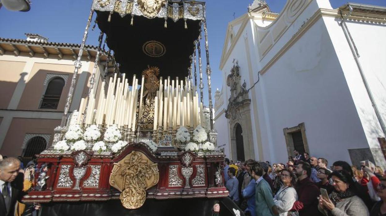 María Santísima Nazarena en el Jueves Santo de 2018