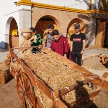 Los Blázquez mezcla tradición e historia en su Belén Monumental