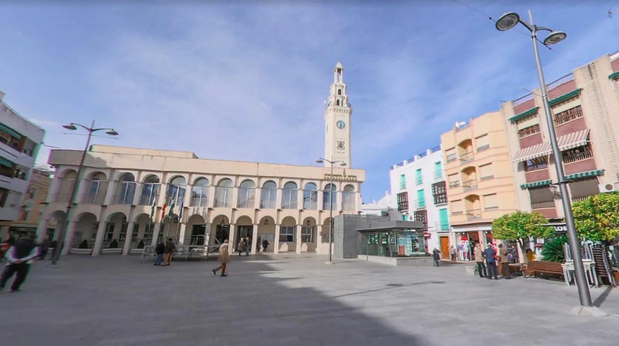 Ayuntamiento de Lucena, en la Plaza Nueva