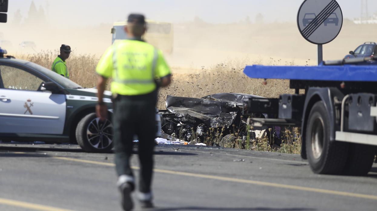 Imagen de archivo de un accidente de tráfico