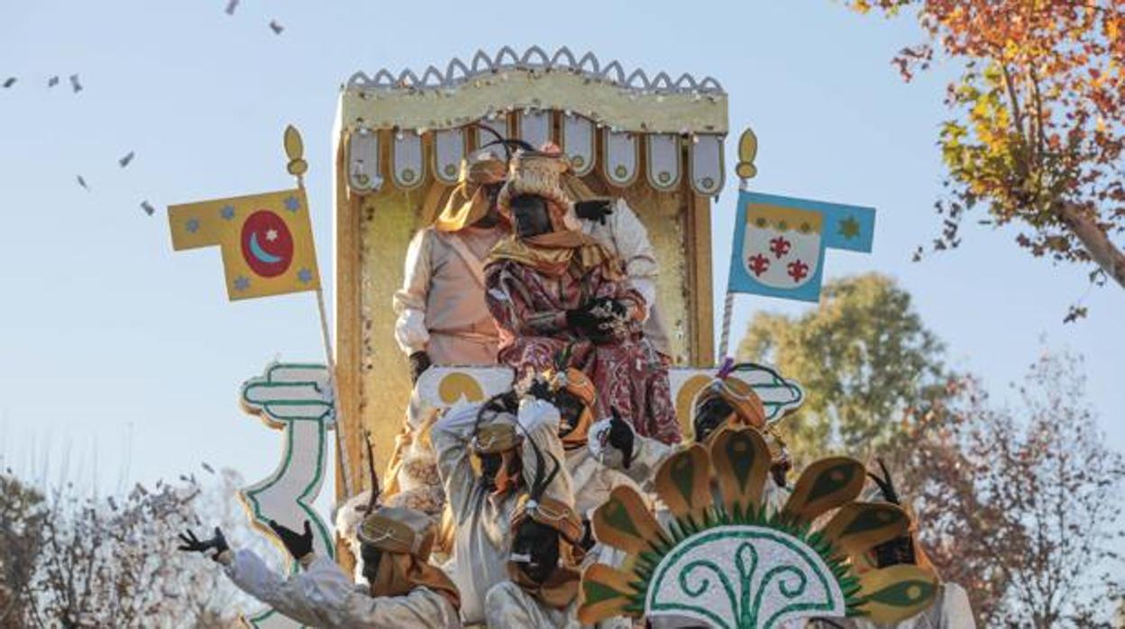 Cabalgata de Reyes Magos en Sevilla