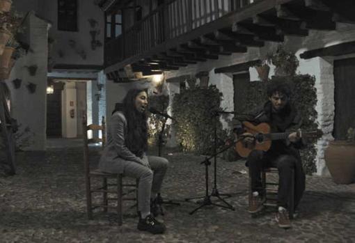 María José Llergo, en la Posada del Potro