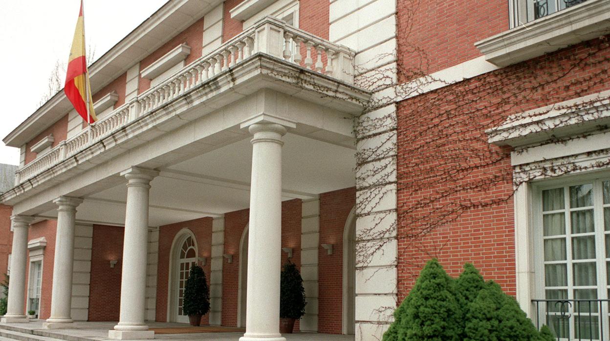 Imagen de archivo del Palacio de la Moncloa en Madrid