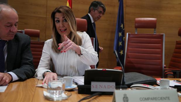 Susana Díaz, citada en los juzgados por una querella del abogado del PP por injurias y calumnias