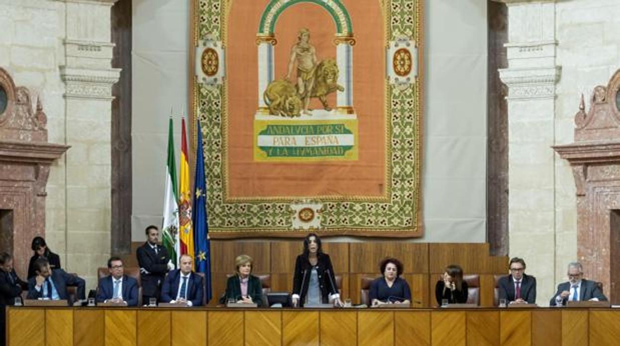 Marta BOsquet, presidenta del Parlamento andaluz