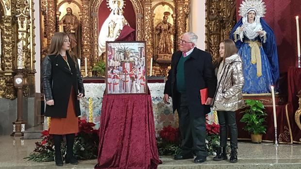 La Borriquita protagoniza el cartel de la Semana Santa 2020 en Aguilar de la Frontera