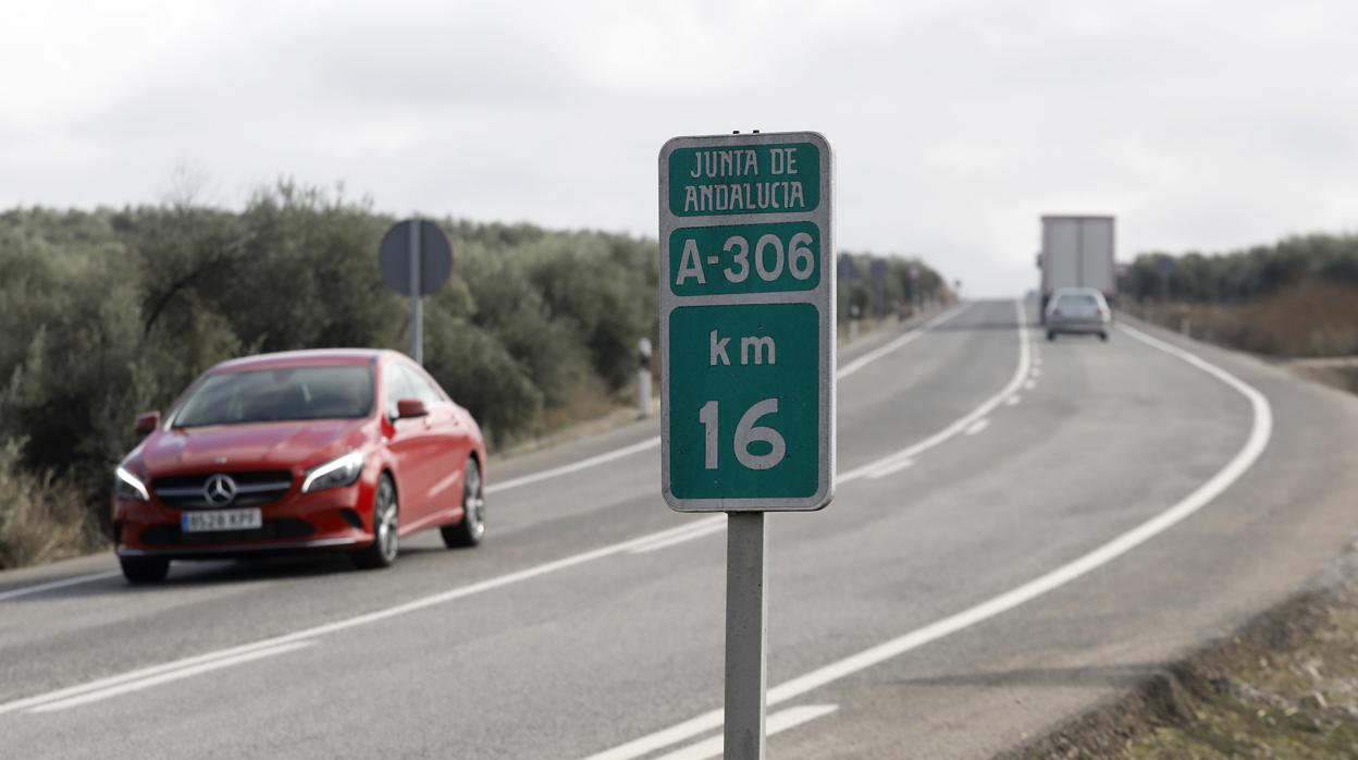 Una carretera en la provincia de Córdoba