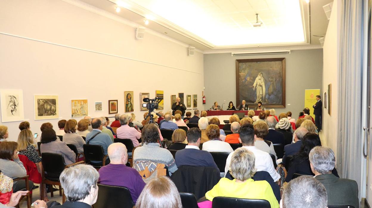 Sala Julio Romero de Torres del Cículo de la Amistad de Córdoba, donde se celebrára el Cineclub