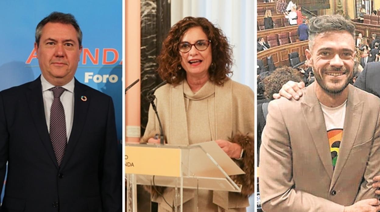 Juan Espadas, María Jesús Montero y Felipe Sicilia podrían ser alternativas a Susana Díaz en el PSOE-A