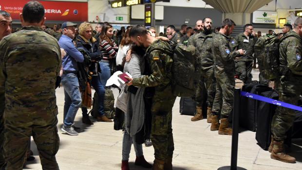 El último contingente de la Brigada de Córdoba parte a Letonia en una misión de la OTAN