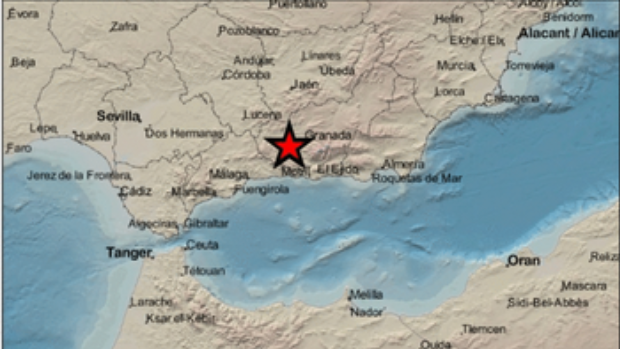 Registrado un terremoto de magnitud 3,2 en Ventas de Huelma (Granada)