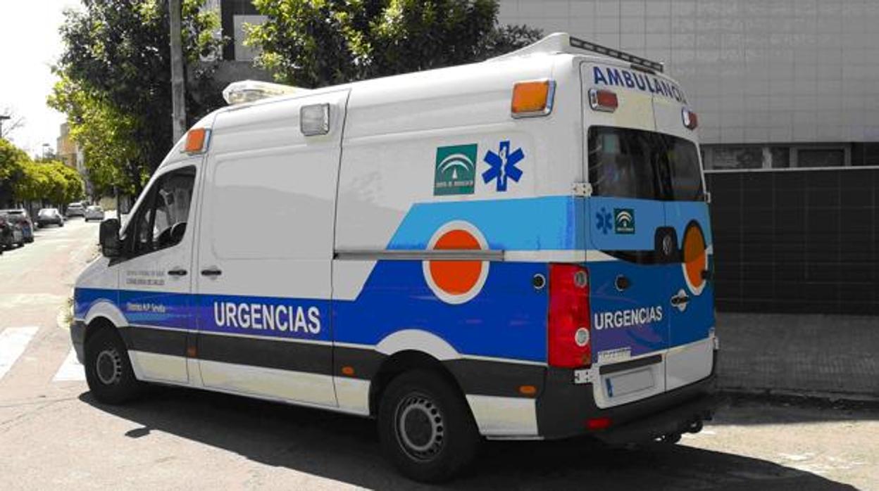 La chica pidió la ambulancia para ser llevada a un médico que le tratara un herpes labial