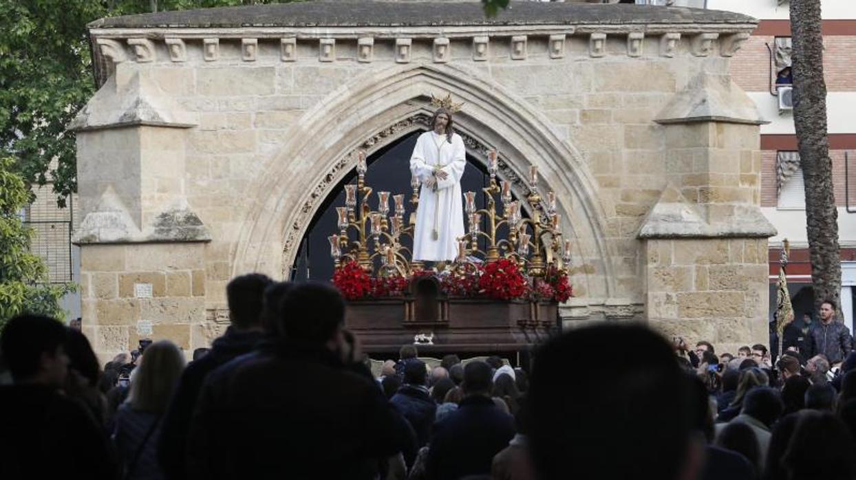 Nuestro Padre Jesús de la Bondad en su salida procesional