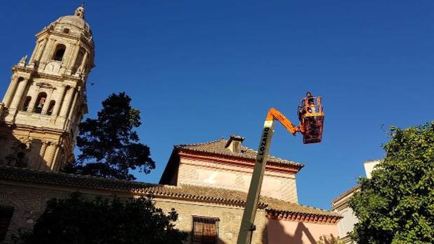 Cierran una de las iglesias levantadas por los Reyes Católicos en Málaga por las grietas de su estructura