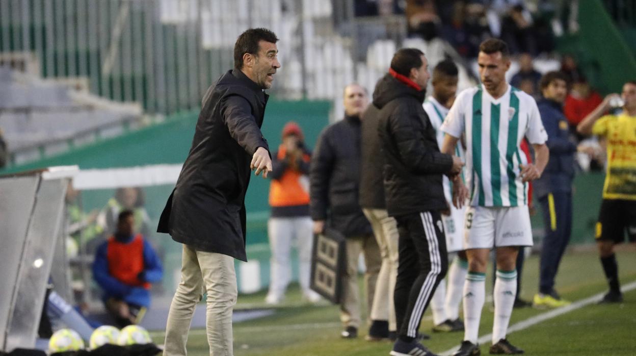 Agné, en el partido del pasado domingo