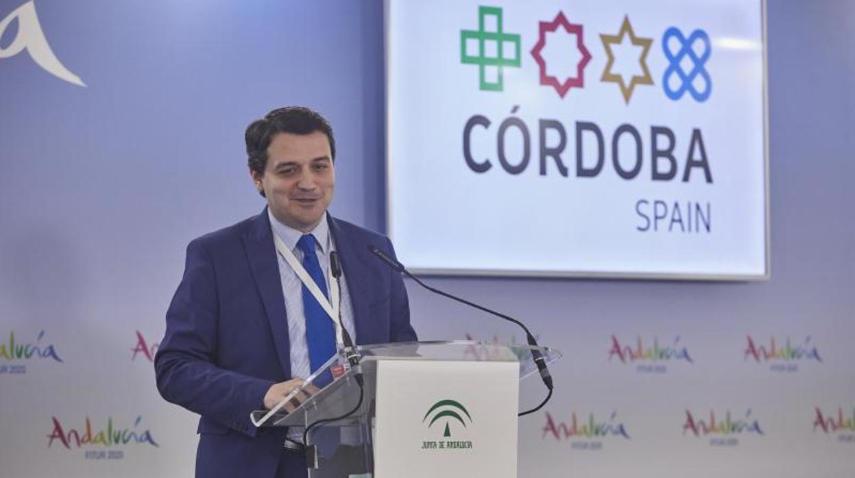 José María Bellido, alcalde de Córdoba, en FITUR