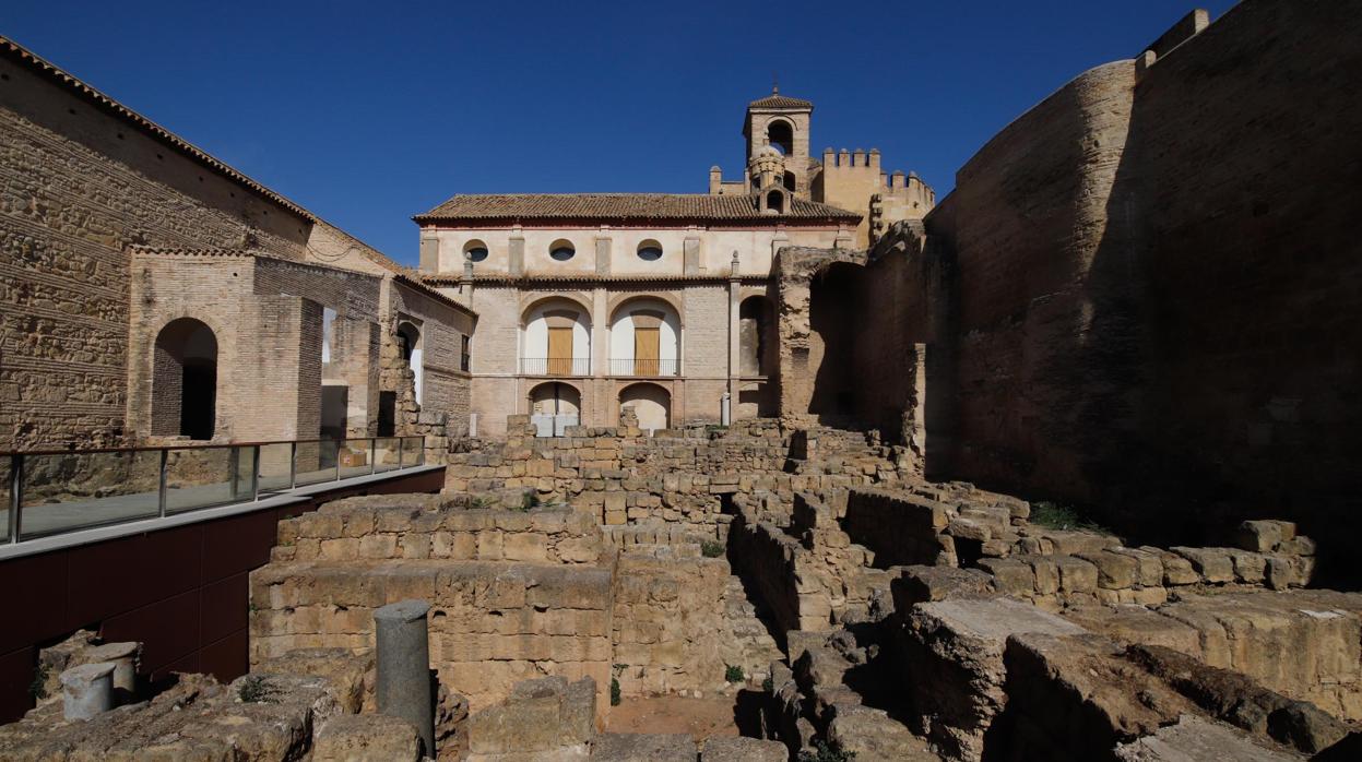 Obras de la torre de la Inquisición del Alcázar