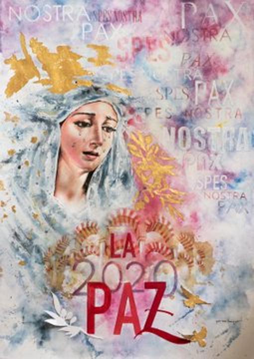 Cartel de la Paz de 2020, obra de José Tomás Pérez Indiano