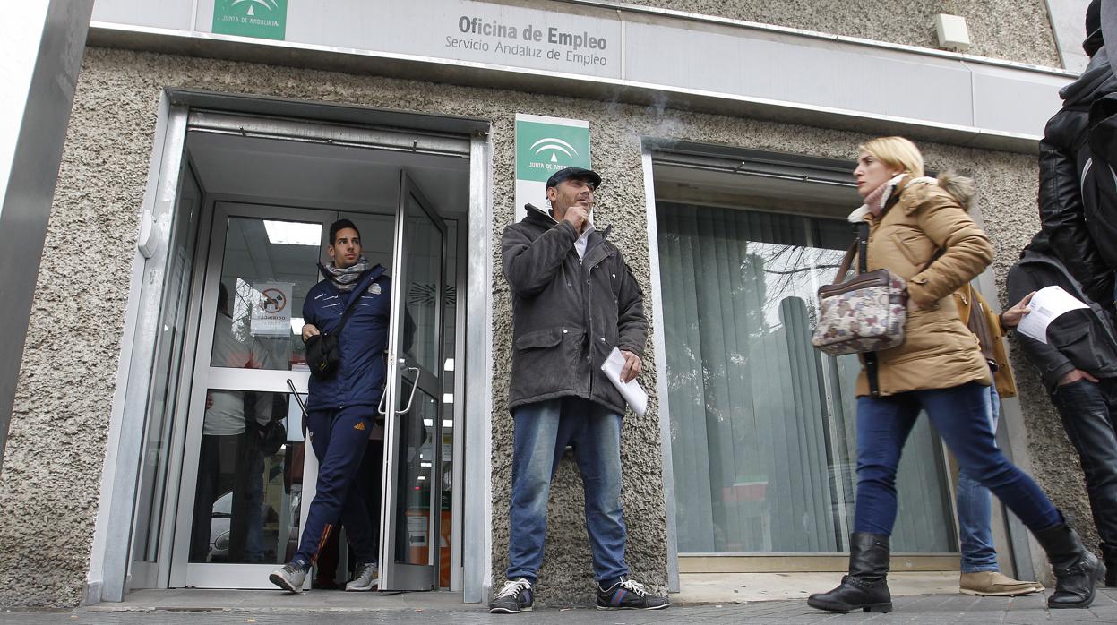 Imagen de la oficina del Servicio Andaluz de Empleo de Colón, en la capital