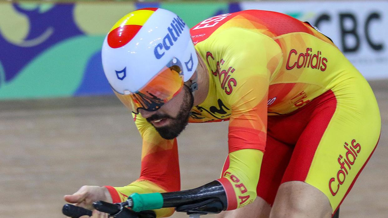 Alfonso Cabello, con el maillot de la selección española