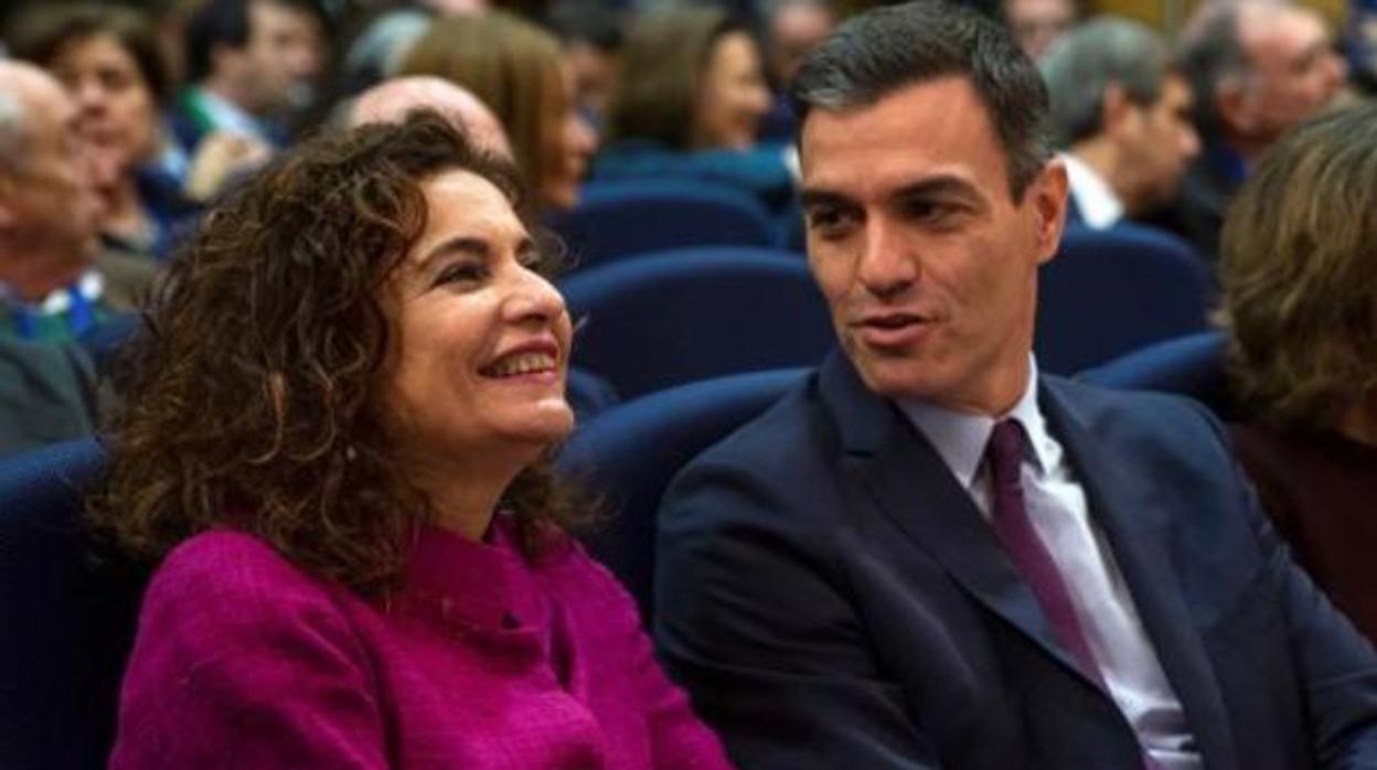 María Jesús Montero y Pedro Sánchez