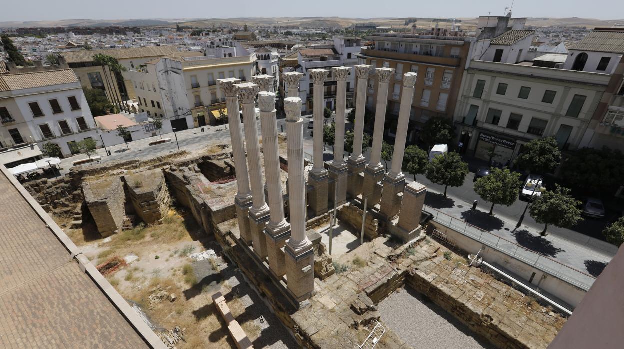 Imagen del Templo Romano de Córdoba